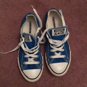 Blue converse